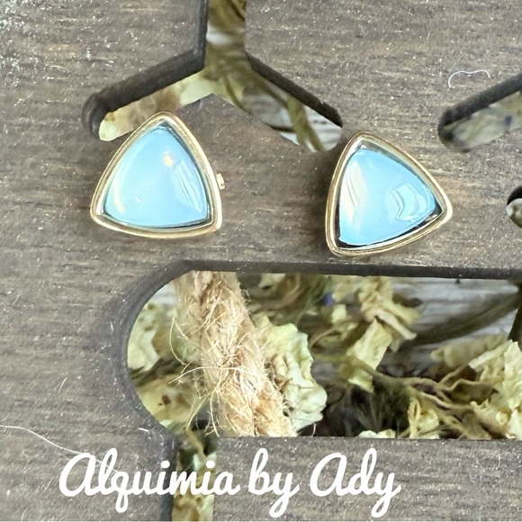 Alquimia by Ady  Gold Earrings - Picture 1 of 1